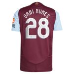 aston villa adidas home authentic shirt 2024-25 with gabi nunes 28 cup printing Collection - Official Aston Villa Kits