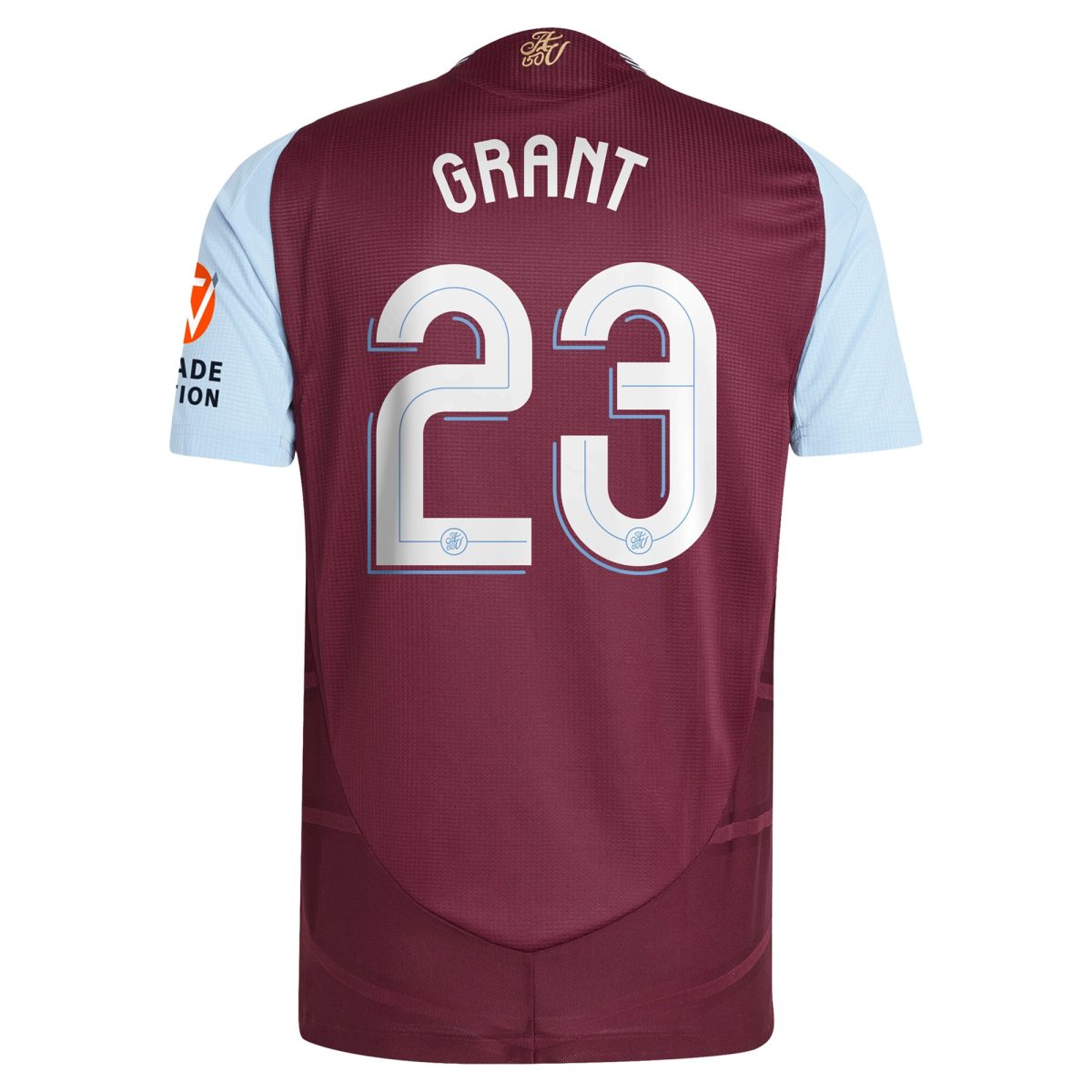 aston villa adidas home authentic shirt 2024-25 with grant 23 cup printing Collection - Official Aston Villa Kits
