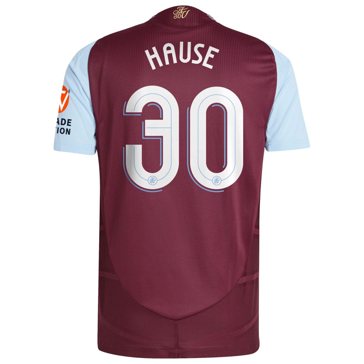 aston villa adidas home authentic shirt 2024-25 with hause 30 cup printing Collection - Official Aston Villa Kits
