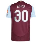aston villa adidas home authentic shirt 2024-25 with hause 30 cup printing Collection - Official Aston Villa Kits