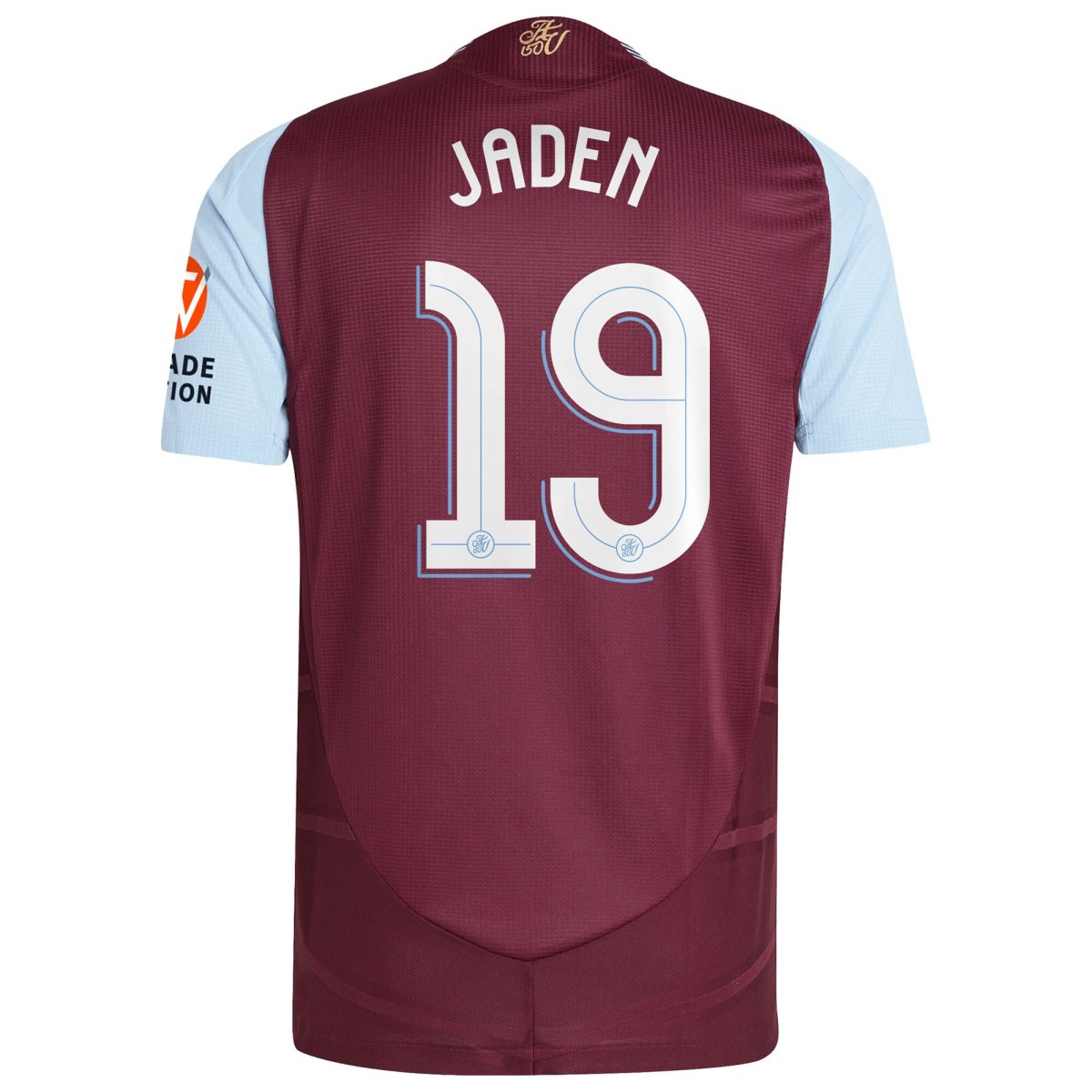 aston villa adidas home authentic shirt 2024-25 with jaden 19 cup printing Collection - Official Aston Villa Kits