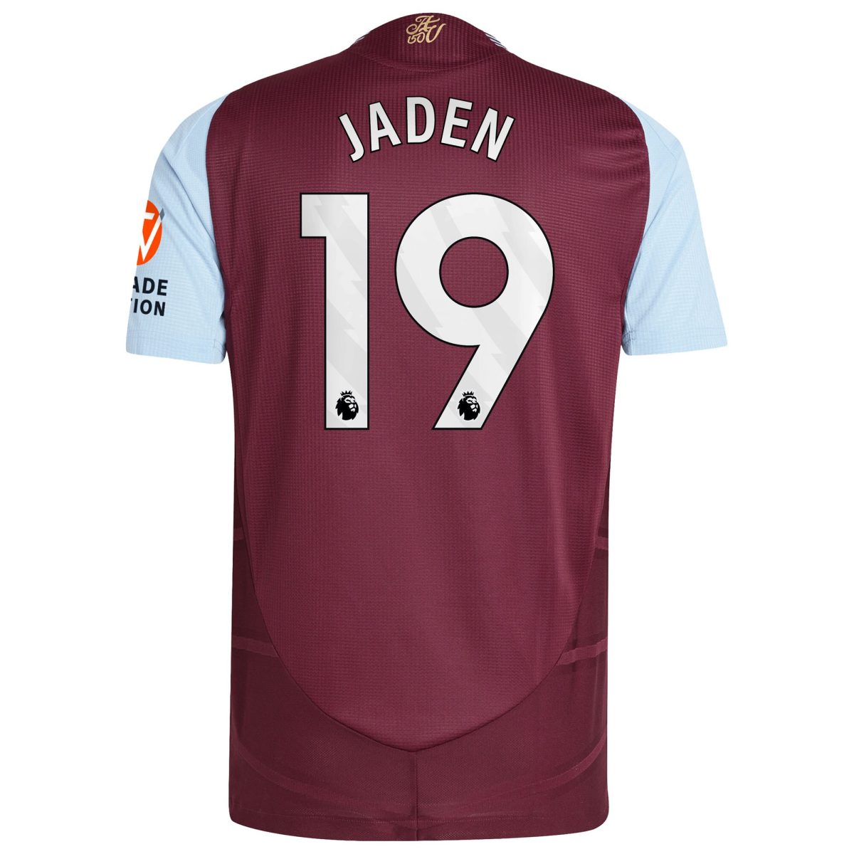 aston villa adidas home authentic shirt 2024-25 with jaden 19 printing Collection - Official Aston Villa Kits