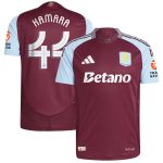aston villa adidas home authentic shirt 2024-25 with kamara 44 cup printing Collection - Official Aston Villa Kits