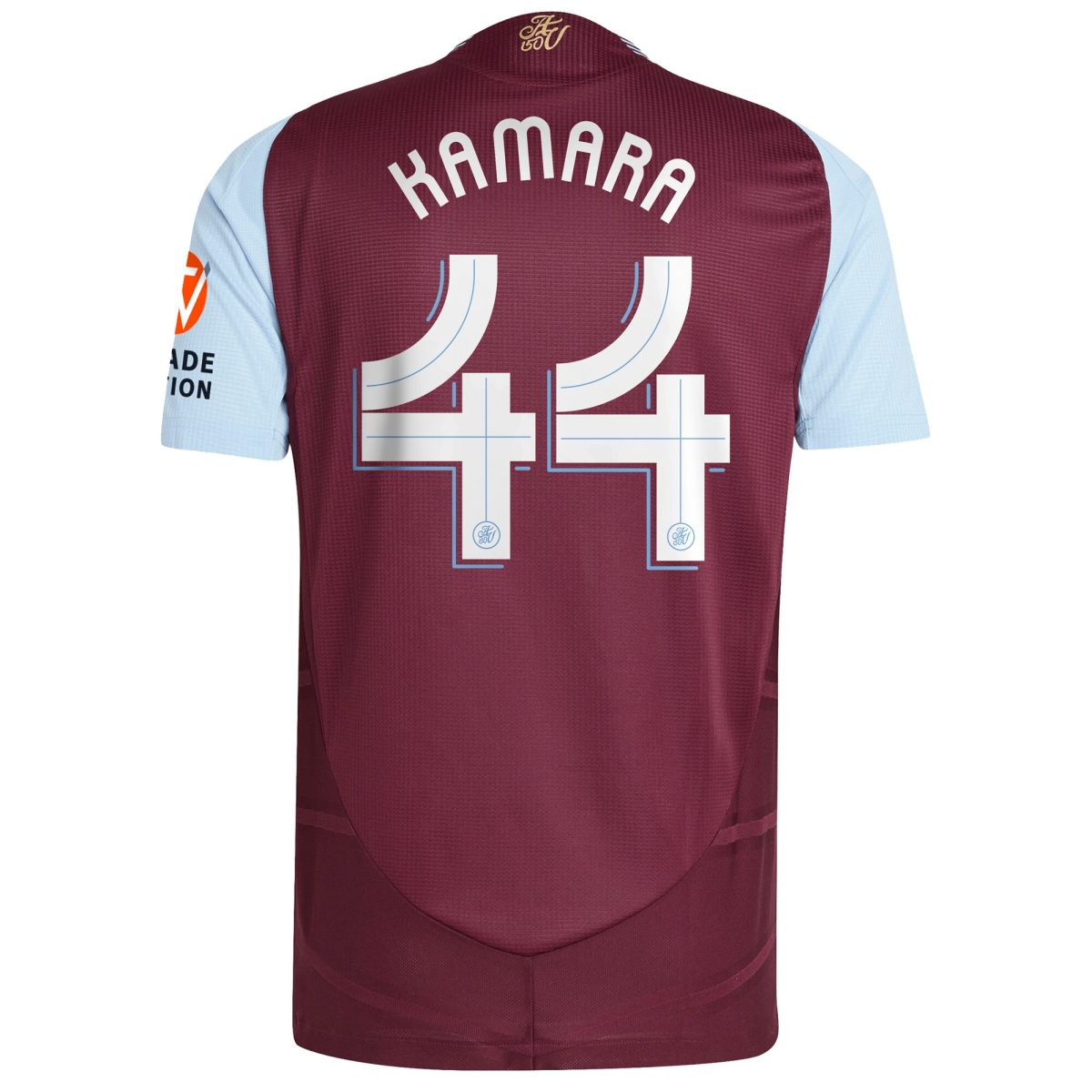 aston villa adidas home authentic shirt 2024-25 with kamara 44 cup printing Collection - Official Aston Villa Kits