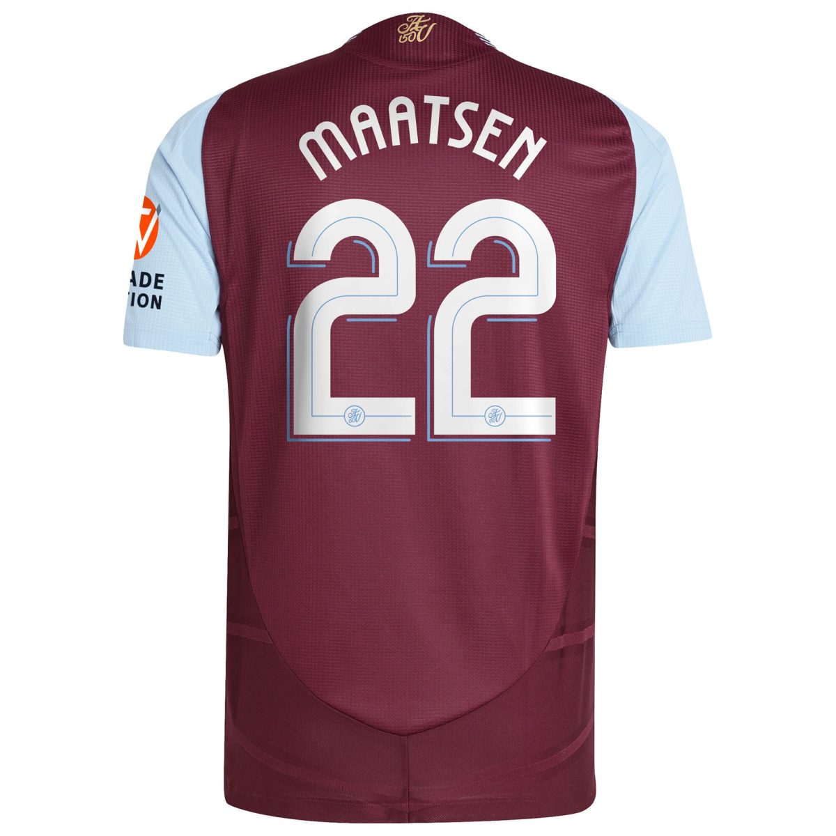 aston villa adidas home authentic shirt 2024-25 with maatsen 22 cup printing Collection - Official Aston Villa Kits