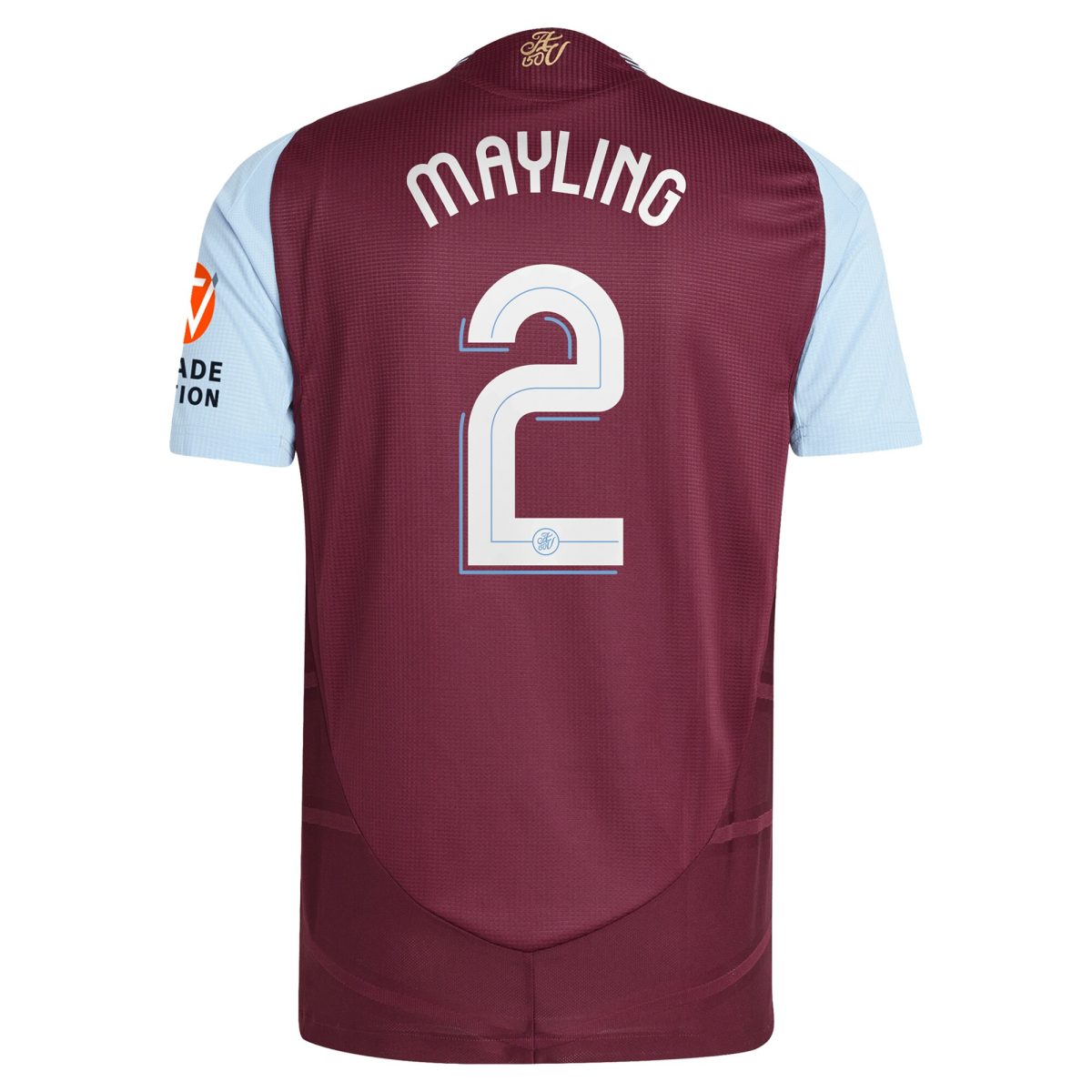 aston villa adidas home authentic shirt 2024-25 with mayling 2 cup printing Collection - Official Aston Villa Kits