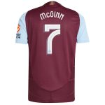 aston villa adidas home authentic shirt 2024-25 with mcginn 7 cup printing Collection - Official Aston Villa Kits