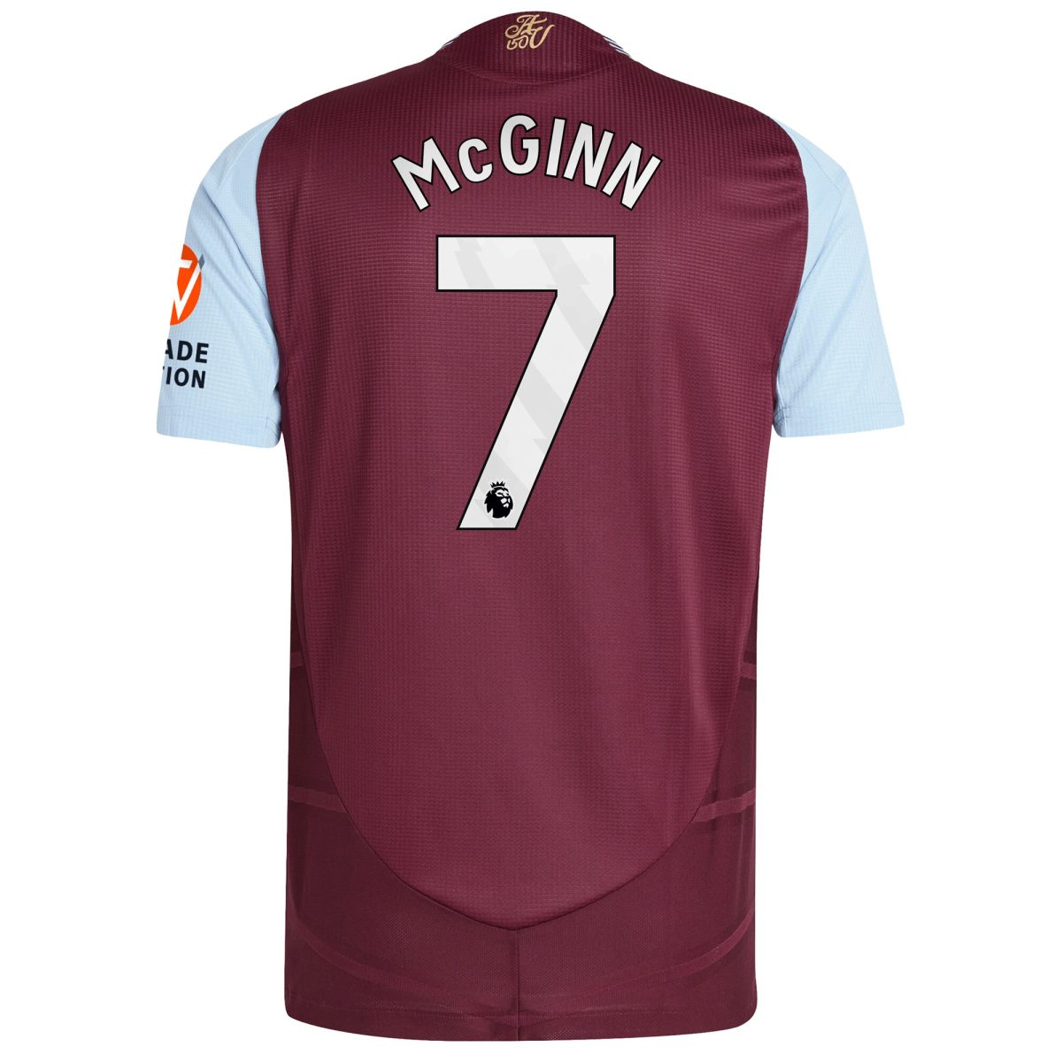 aston villa adidas home authentic shirt 2024-25 with mcginn 7 printing Collection - Official Aston Villa Kits