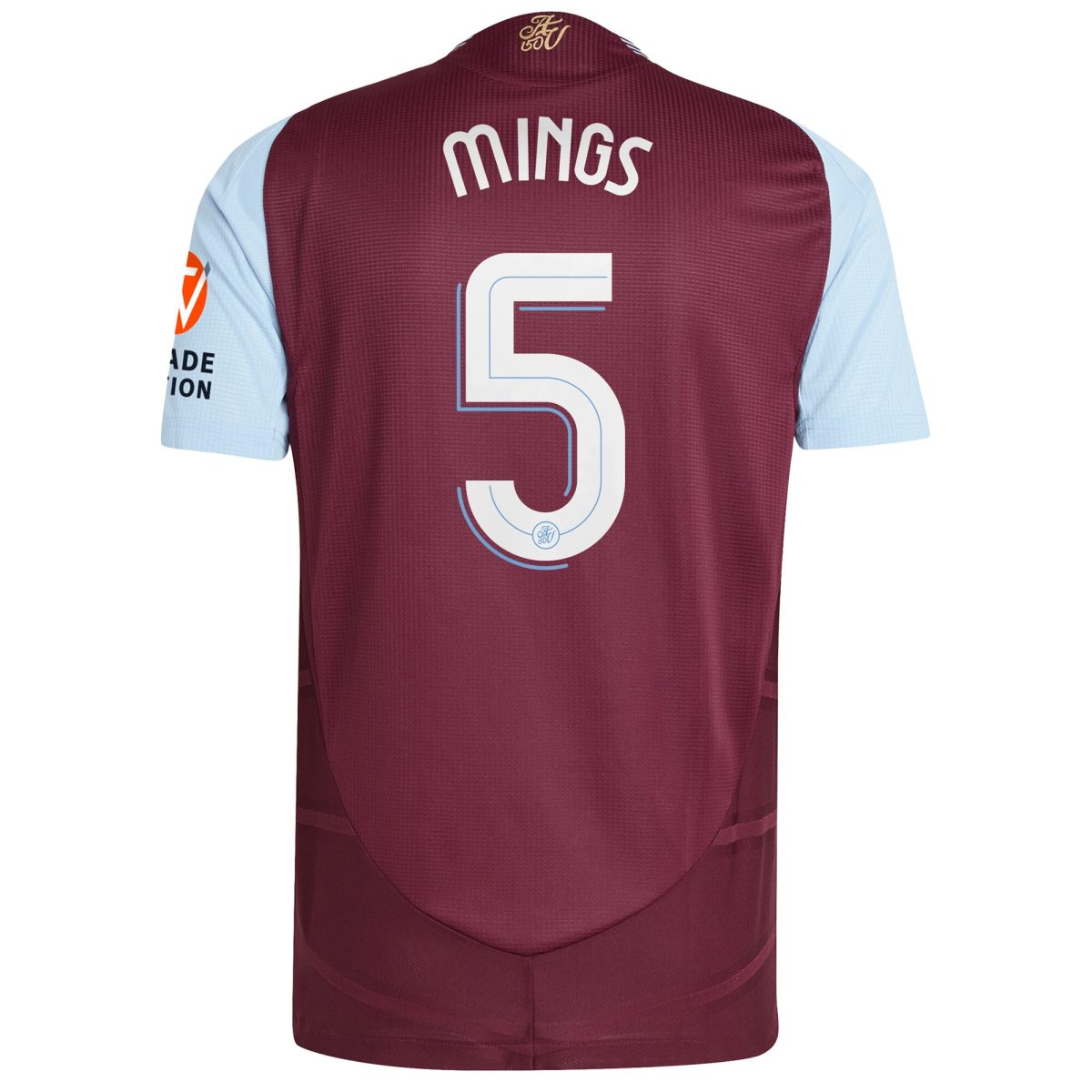 aston villa adidas home authentic shirt 2024-25 with mings 5 cup printing Collection - Official Aston Villa Kits