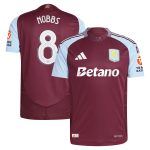 aston villa adidas home authentic shirt 2024-25 with nobbs 8 cup printing Collection - Official Aston Villa Kits