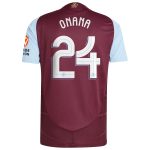 aston villa adidas home authentic shirt 2024-25 with onana 24 cup printing Collection - Official Aston Villa Kits