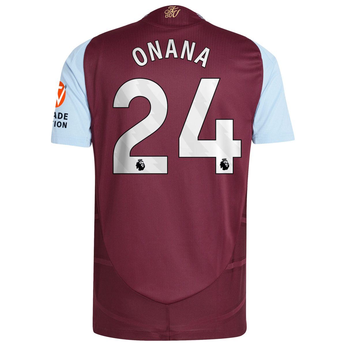 aston villa adidas home authentic shirt 2024-25 with onana 24 printing Collection - Official Aston Villa Kits
