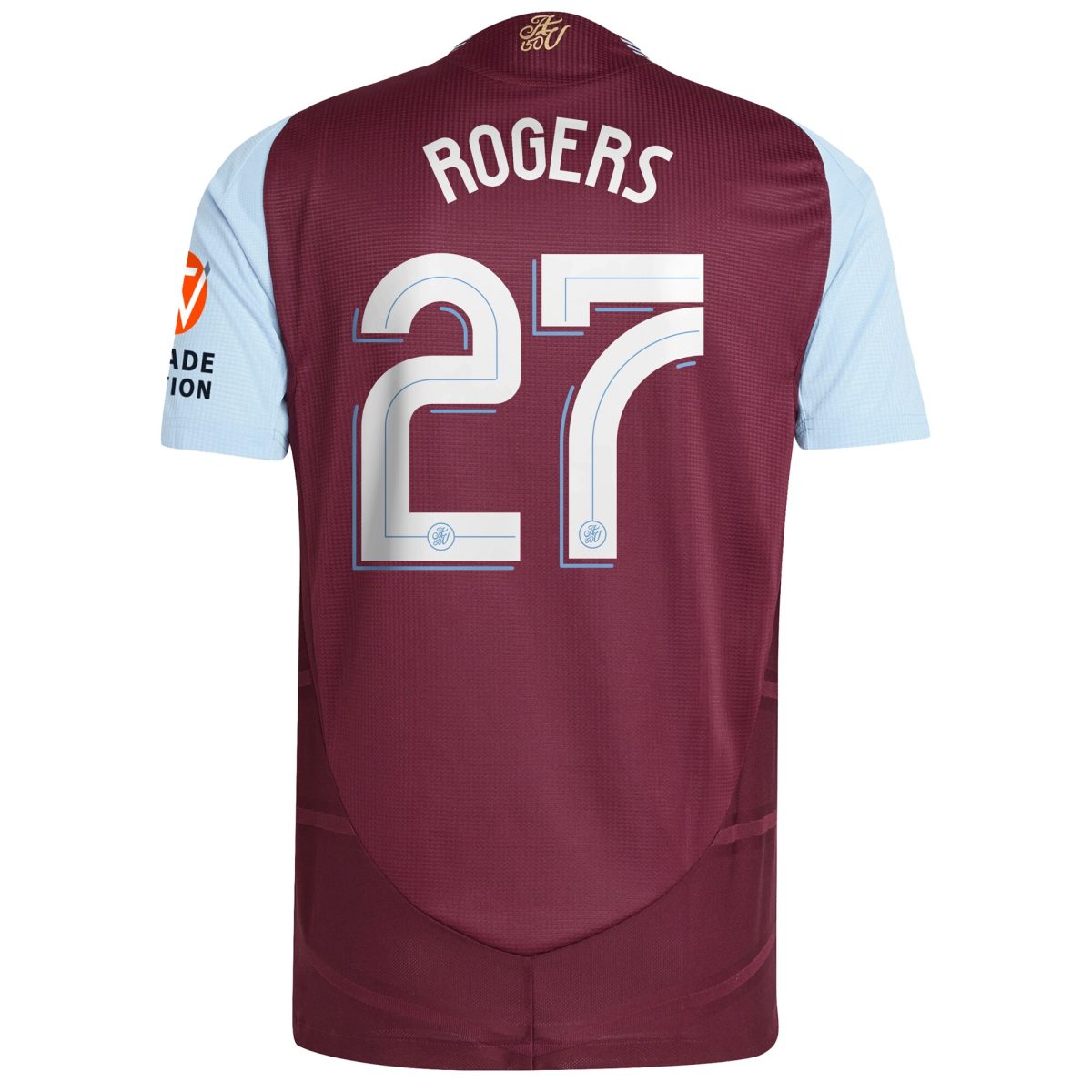 aston villa adidas home authentic shirt 2024-25 with rogers 27 cup printing Collection - Official Aston Villa Kits