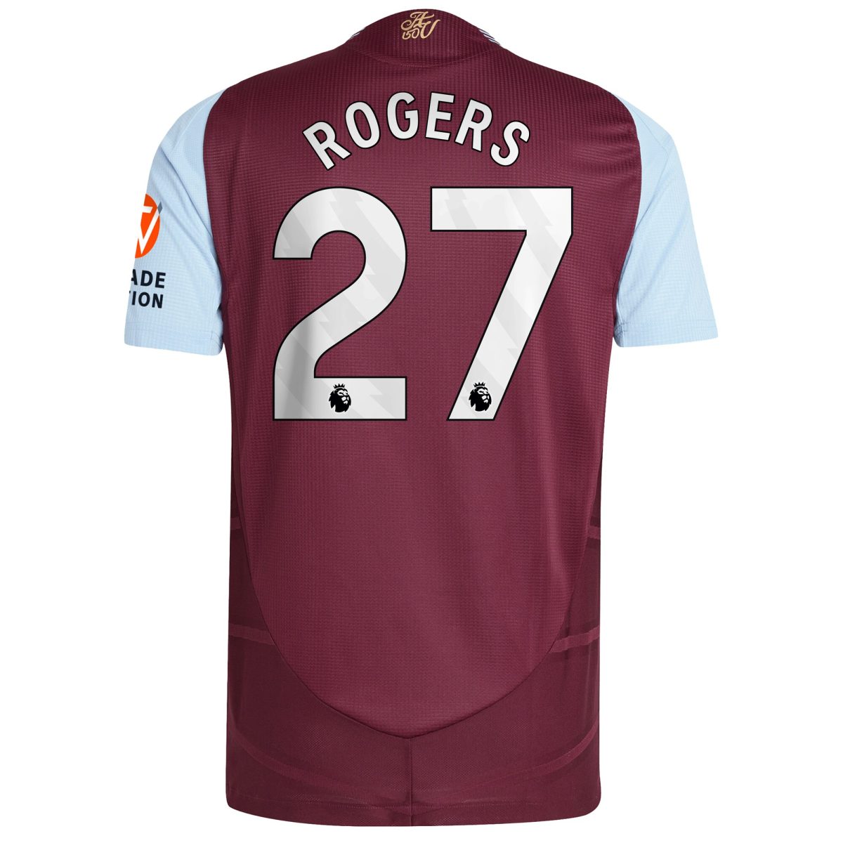 aston villa adidas home authentic shirt 2024-25 with rogers 27 printing Collection - Official Aston Villa Kits