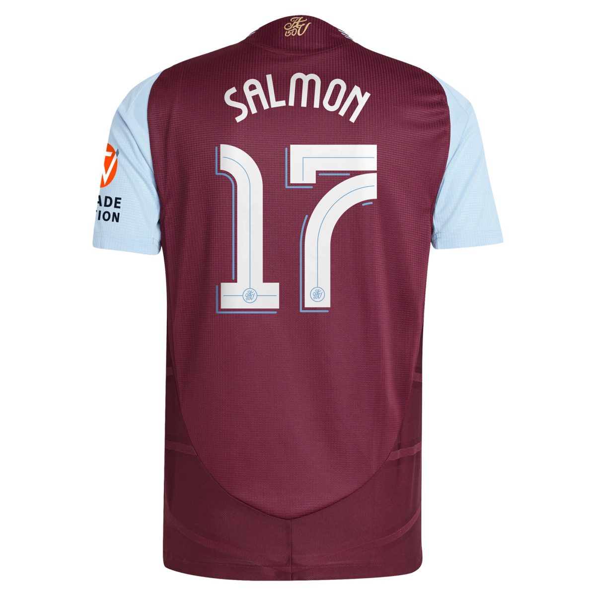 aston villa adidas home authentic shirt 2024-25 with salmon 17 cup printing Collection - Official Aston Villa Kits