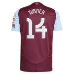 aston villa adidas home authentic shirt 2024-25 with turner 14 cup printing Collection - Official Aston Villa Kits