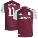 aston villa adidas home authentic shirt 2024-25 with watkins 11 cup printing Collection - Official Aston Villa Kits