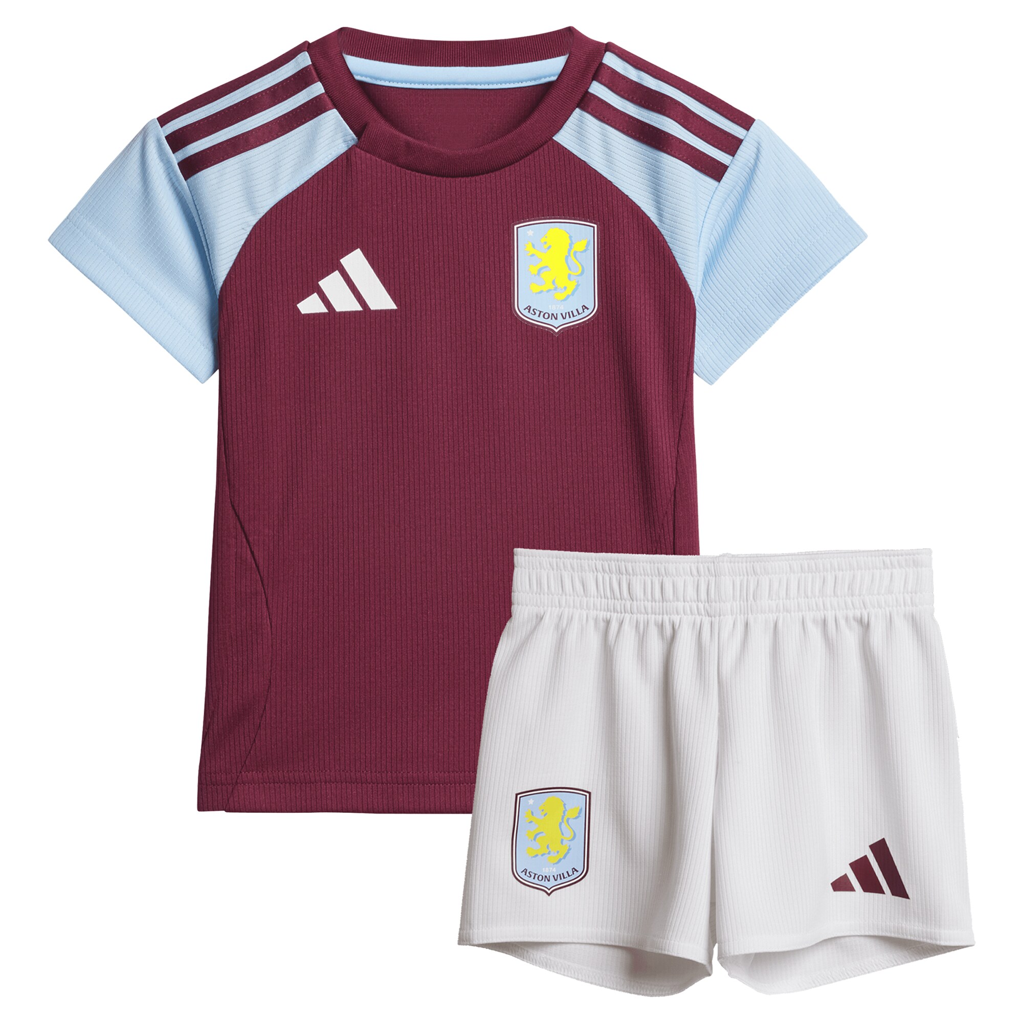 aston villa adidas home baby kit 2024-25 with a.garcía 16 printing Collection - Official Aston Villa Kits