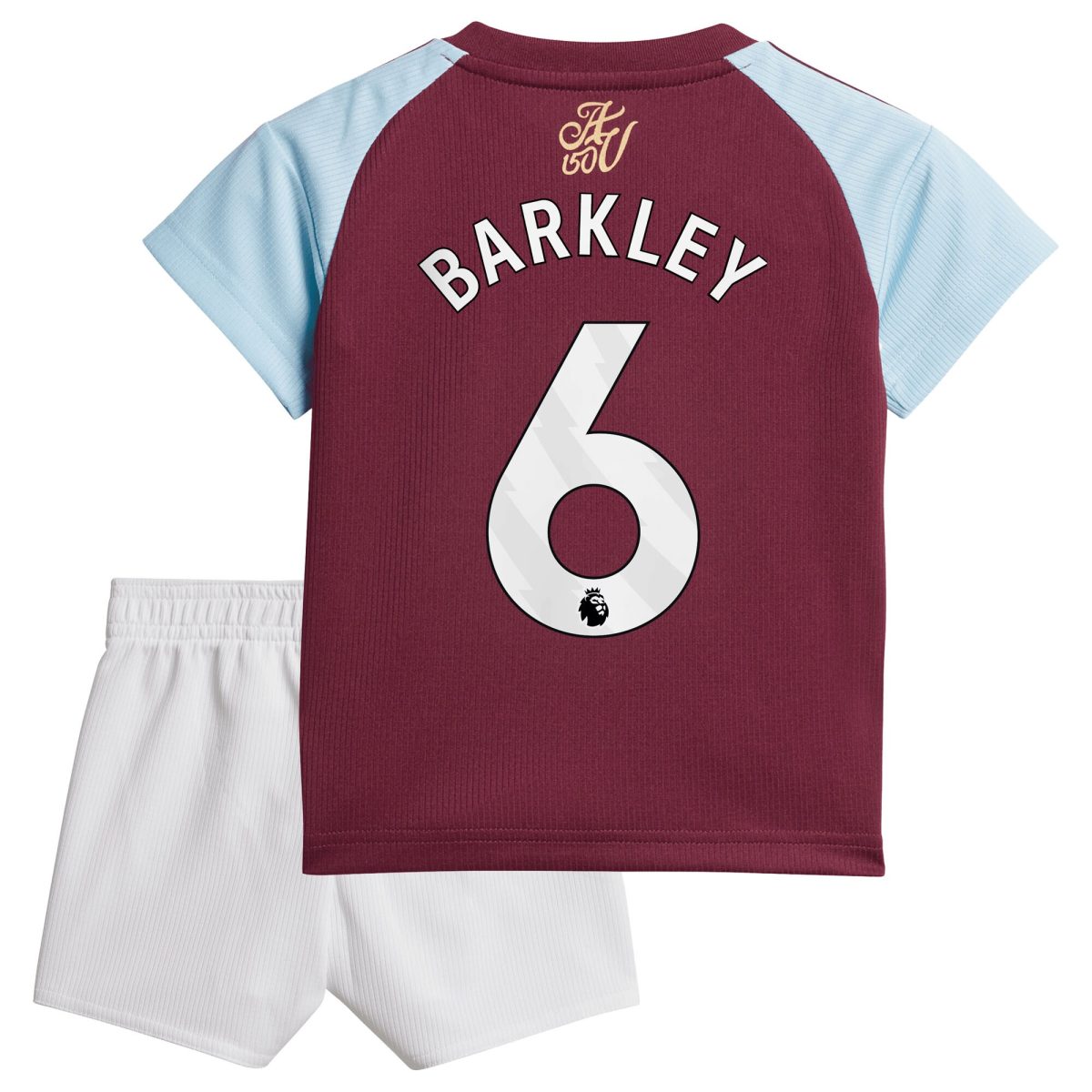 aston villa adidas home baby kit 2024-25 with barkley 6 printing Collection - Official Aston Villa Kits