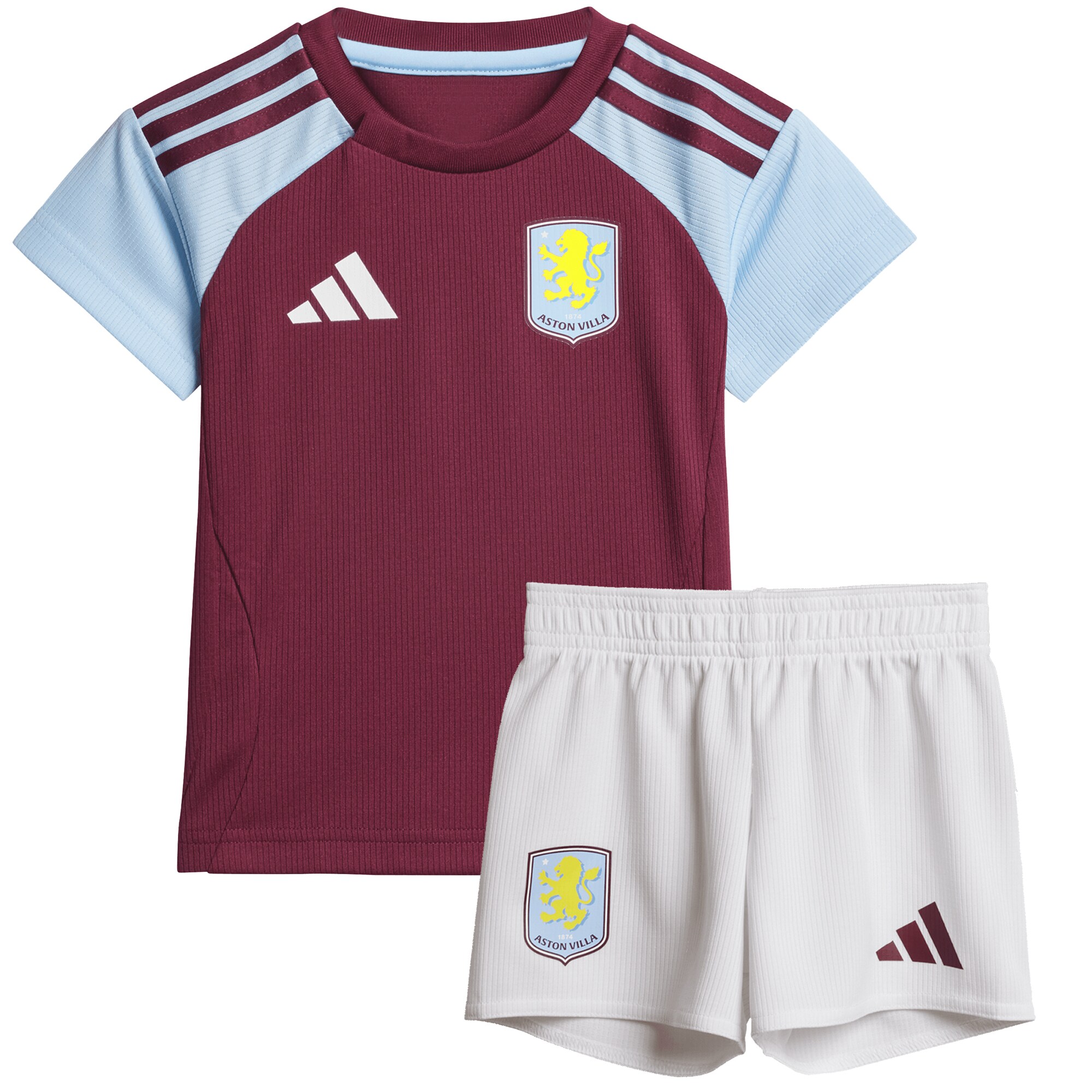 aston villa adidas home baby kit 2024-25 with custom printing Collection - Official Aston Villa Kits