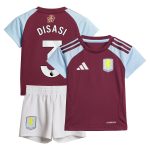 aston villa adidas home baby kit 2024-25 with disasi 3 printing Collection - Official Aston Villa Kits