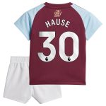 aston villa adidas home baby kit 2024-25 with hause 30 printing Collection - Official Aston Villa Kits
