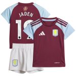 aston villa adidas home baby kit 2024-25 with jaden 19 printing Collection - Official Aston Villa Kits