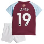aston villa adidas home baby kit 2024-25 with jaden 19 printing Collection - Official Aston Villa Kits