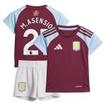 aston villa adidas home baby kit 2024-25 with m.asensio 21 printing Collection - Official Aston Villa Kits