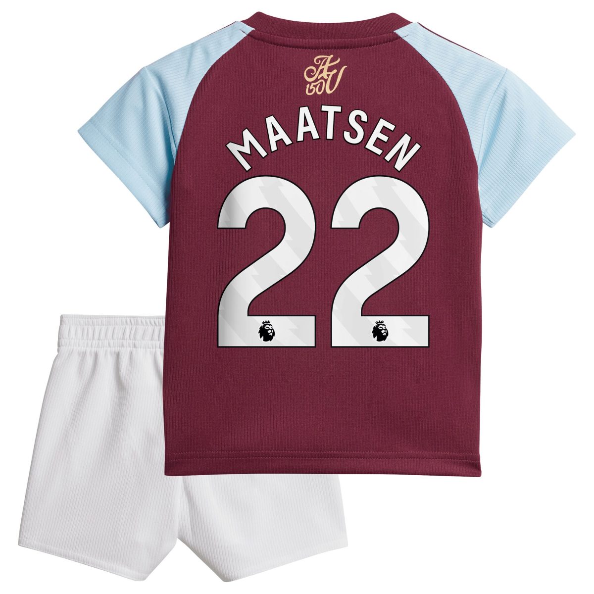 aston villa adidas home baby kit 2024-25 with maatsen 22 printing Collection - Official Aston Villa Kits