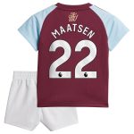 aston villa adidas home baby kit 2024-25 with maatsen 22 printing Collection - Official Aston Villa Kits