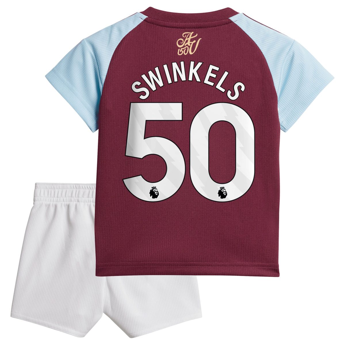 aston villa adidas home baby kit 2024-25 with swinkels 50 printing Collection - Official Aston Villa Kits