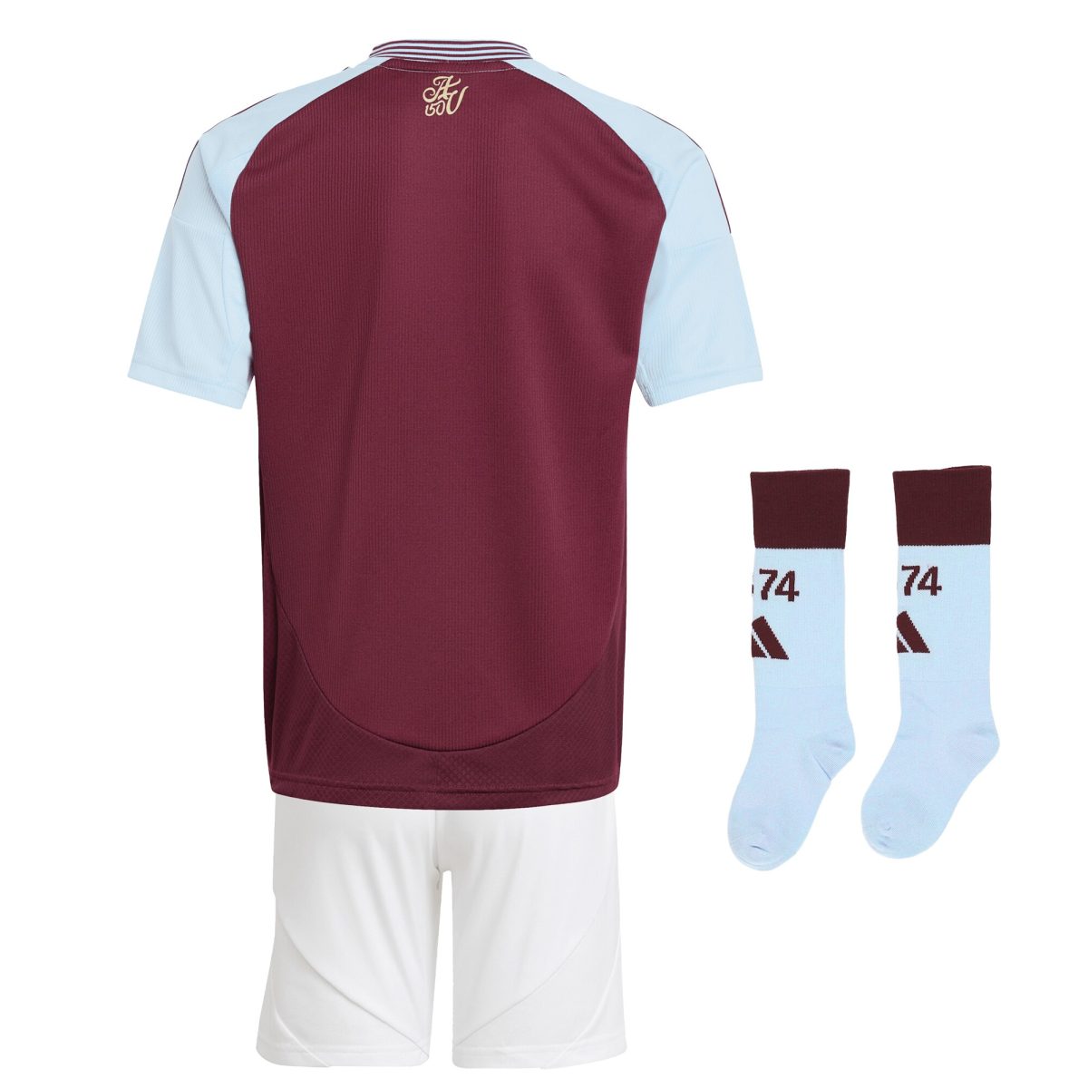 aston villa adidas home mini kit 2024-25 with custom printing Collection - Official Aston Villa Kits