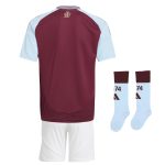 aston villa adidas home mini kit 2024-25 with custom printing Collection - Official Aston Villa Kits