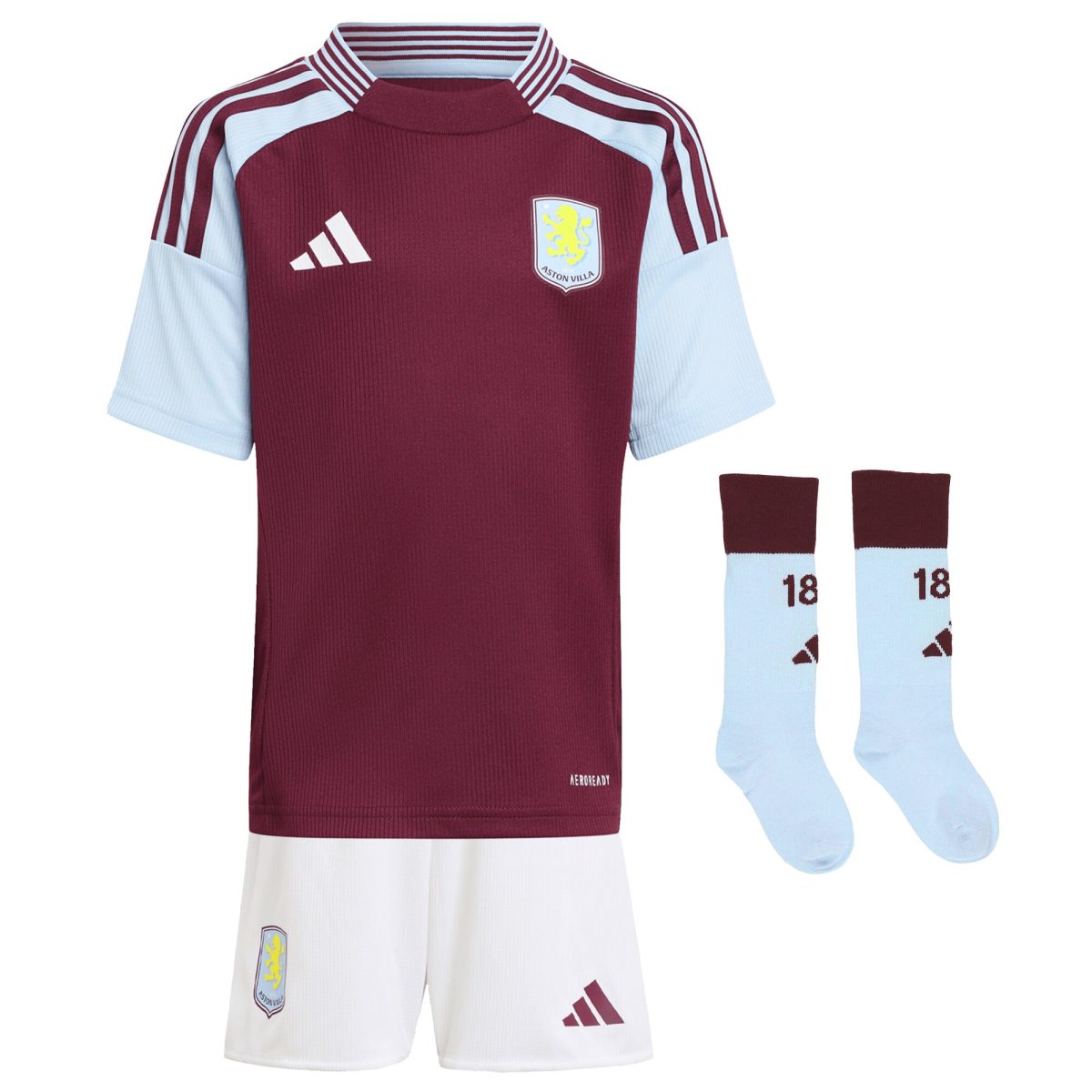 aston villa adidas home mini kit 2024-25 with watkins 11 printing Collection - Official Aston Villa Kits