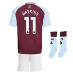aston villa adidas home mini kit 2024-25 with watkins 11 printing Collection - Official Aston Villa Kits
