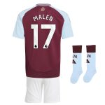 aston villa adidas home mini kit 2024-26 with malen 17 printing Collection - Official Aston Villa Kits