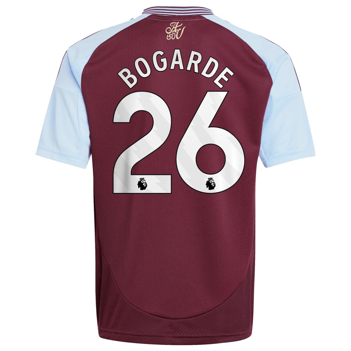 aston villa adidas home shirt 2024-25 – kids with bogarde 26 printing Collection - Official Aston Villa Kits