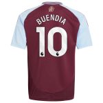 aston villa adidas home shirt 2024-25 – kids with buendia 10 printing Collection - Official Aston Villa Kits