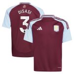 aston villa adidas home shirt 2024-25 – kids with disasi 3 printing Collection - Official Aston Villa Kits