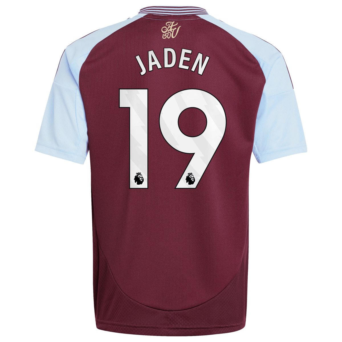 aston villa adidas home shirt 2024-25 – kids with jaden 19 printing Collection - Official Aston Villa Kits