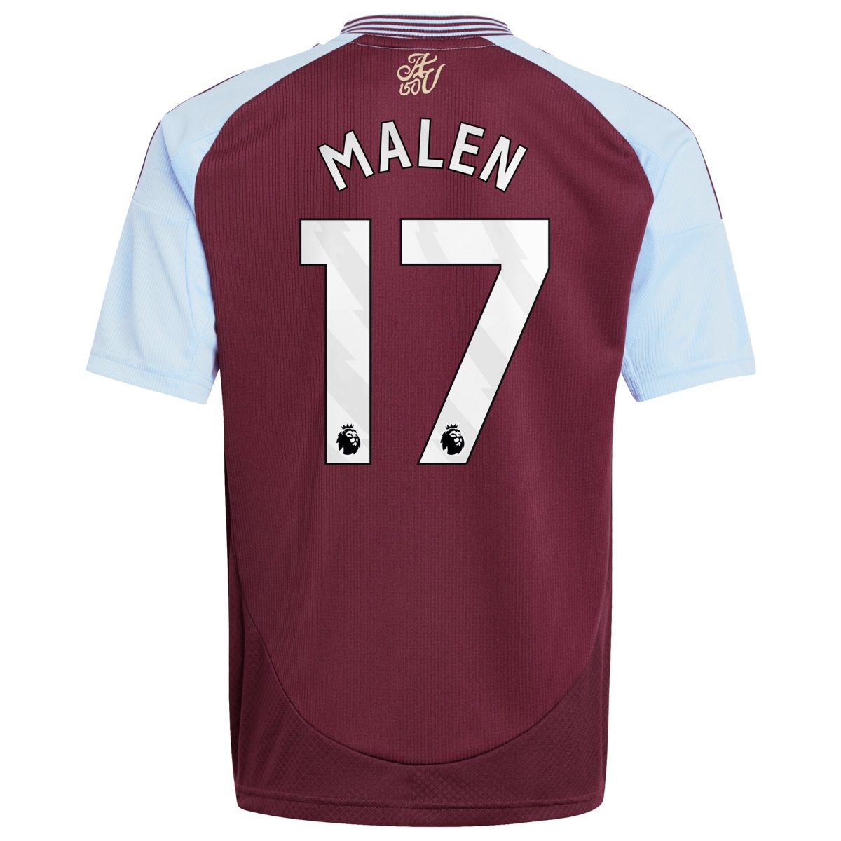 aston villa adidas home shirt 2024-25 – kids with malen 17 printing Collection - Official Aston Villa Kits