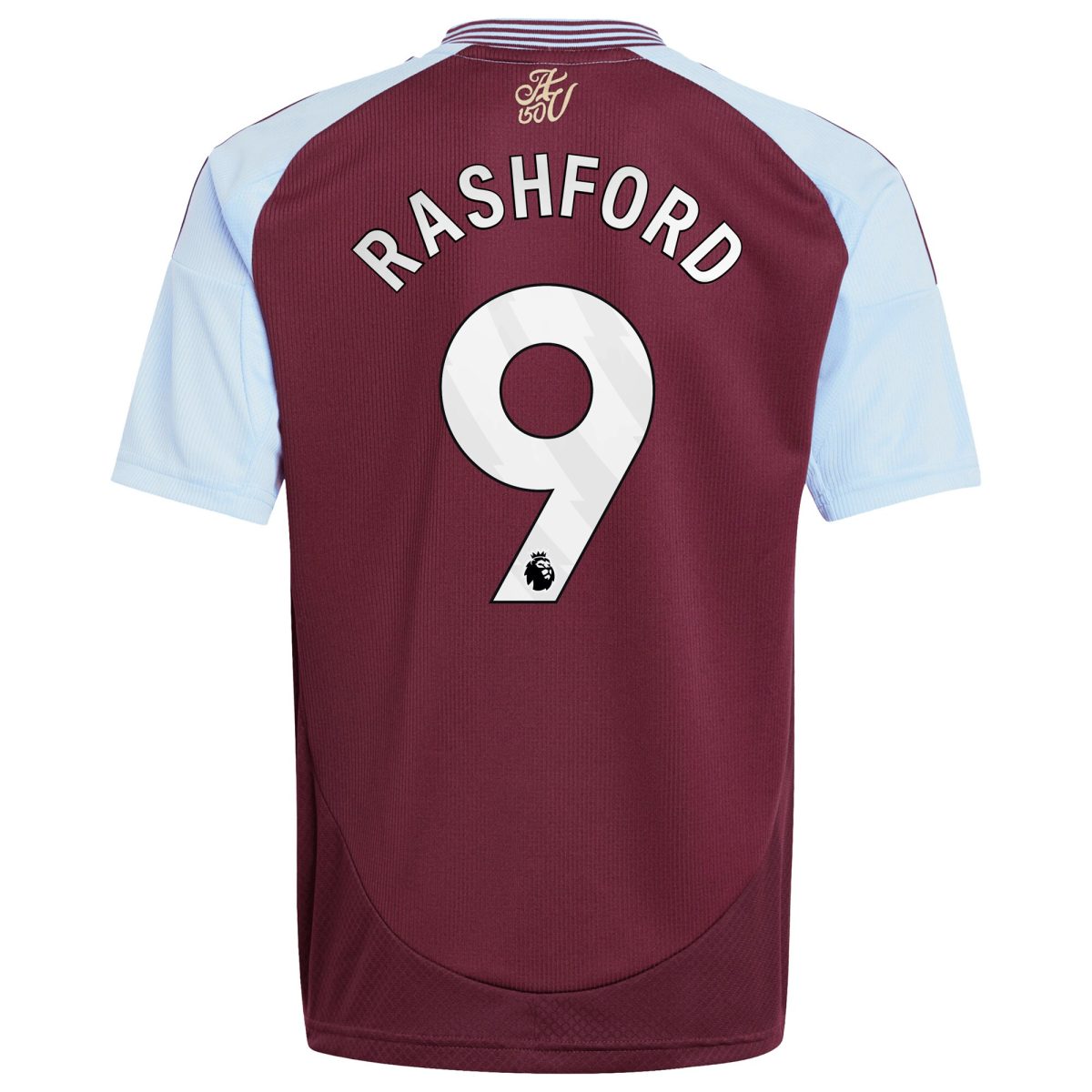 aston villa adidas home shirt 2024-25 – kids with rashford 9 printing Collection - Official Aston Villa Kits