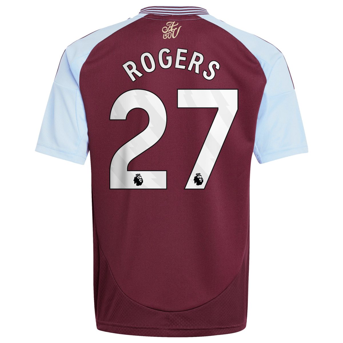 aston villa adidas home shirt 2024-25 – kids with rogers 27 printing Collection - Official Aston Villa Kits