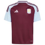 aston villa adidas home shirt 2024-25 – kids with swinkels 50 printing Collection - Official Aston Villa Kits