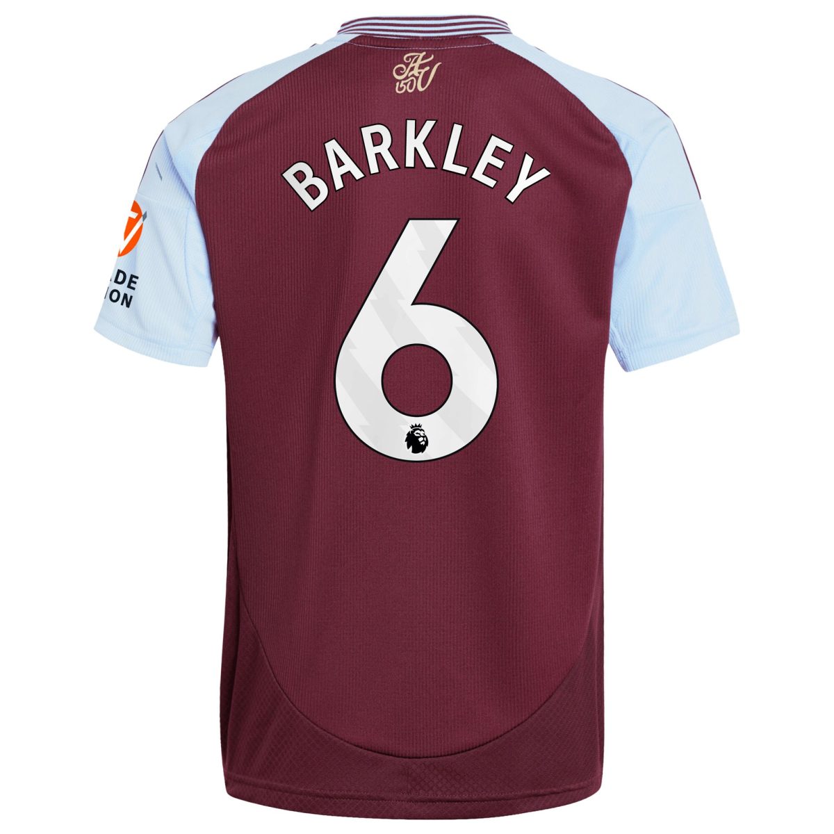 aston villa adidas home shirt 2024-25 with barkley 6 printing Collection - Official Aston Villa Kits