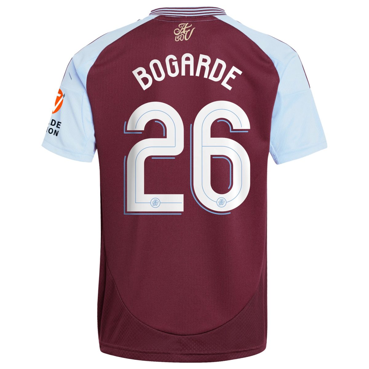 aston villa adidas home shirt 2024-25 with bogarde 26 cup printing Collection - Official Aston Villa Kits