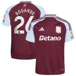 aston villa adidas home shirt 2024-25 with bogarde 26 printing Collection - Official Aston Villa Kits