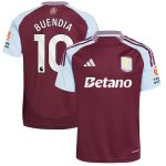 aston villa adidas home shirt 2024-25 with buendia 10 printing Collection - Official Aston Villa Kits