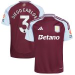 aston villa adidas home shirt 2024-25 with diego carlos 3 printing Collection - Official Aston Villa Kits